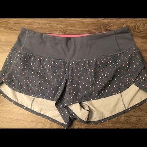 Lululemon Speed Shorts size 8